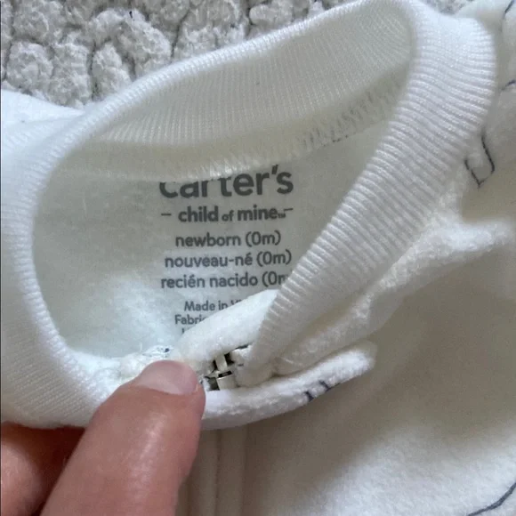 Carter’s Child of Mine Dinosaur and Farm Animal Sleeper Set - Newborn - Picture 10 of 12